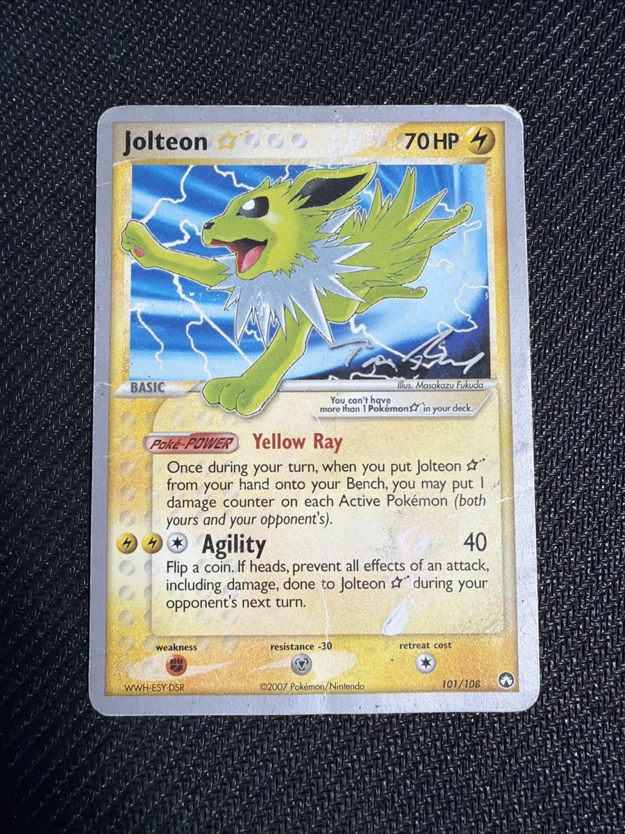 Jolteon Star Pokémon TCG Cards for sale | eBay