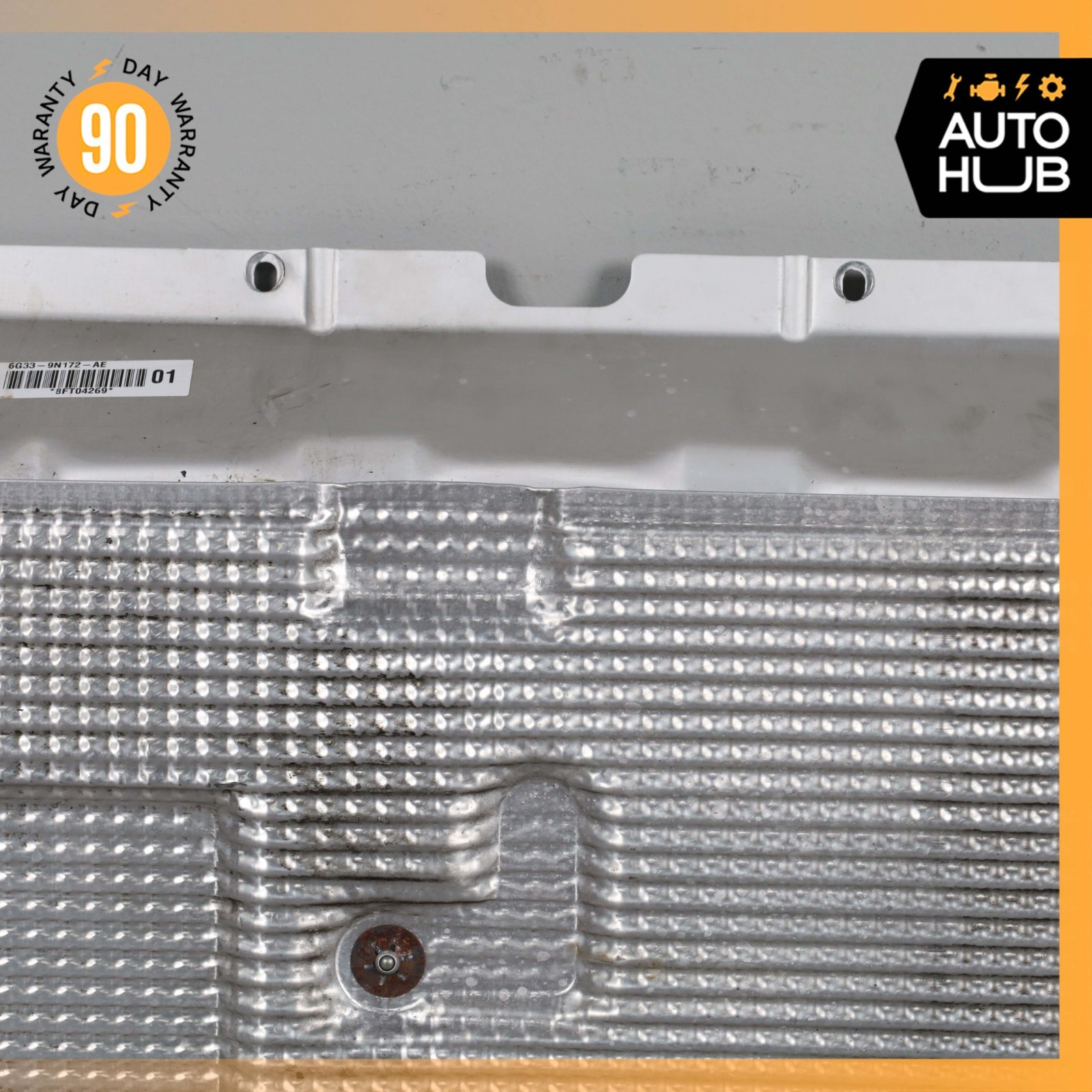 10-17 Aston Martin V8 Vantage Fuel Tank Silencer Heat Shield Plate OEM 26k
