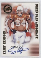 2001 Press Pass SE Casey Hampton Auto 7v7
