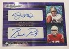 JOE MONTANA / BROCK PURDY - 2023 LEAF MULTI GRAPHICS - DUAL AUTO - PURPLE - #1/3
