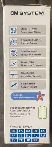 OM System Digital Voice Recorder (WS-882) New - Picture 3 of 5