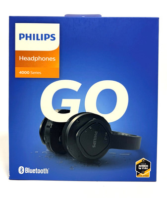 Philips TAA4216 Wireless Sports Headphones 4000 Series - Black *NEW SEALED*