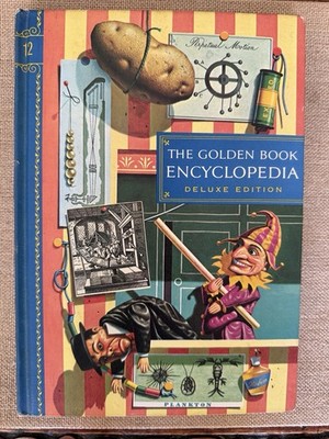 MCM 1959 The Golden Book Encyclopedia #12 Pa-Q One Volume ONLY Deluxe Edition