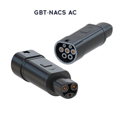 GB/T to NACS EV Charging Adapter, GB/T Charger Plug to Tesla NACS EV Connector