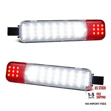NDRUSH LED Interior Door Light Door Panel Courtesy Warning Light red and white