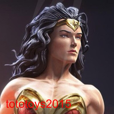 1:6 1:12 1:18 Head Sculpt Wonder Woman Diana For 12'' 6'' 3.75''Action Figure Body