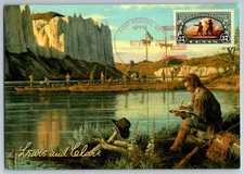 #3854 Lewis & Clark Maxi Card