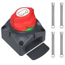 Battery Disconnect Switch Master,12V-48V Waterproof Battery Shut Off Switch,....