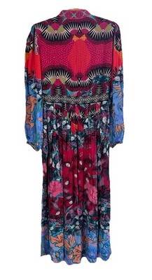 bhanuni by jyoti patterned maxi dress Bhanuni By Jyoti Patterned Maxi Dress In Blue