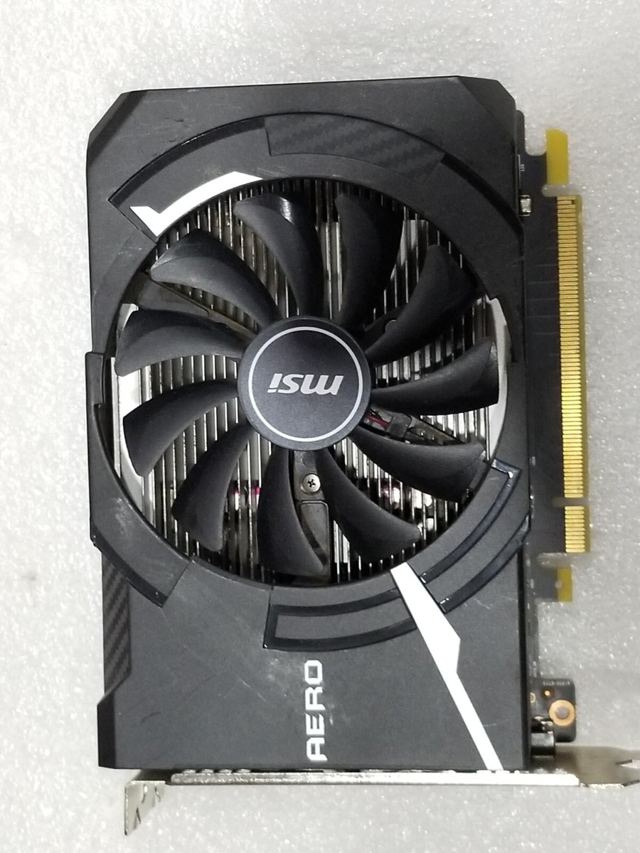 MSI GeForce GTX 1050 Ti AERO 4G OC ITX | eBay