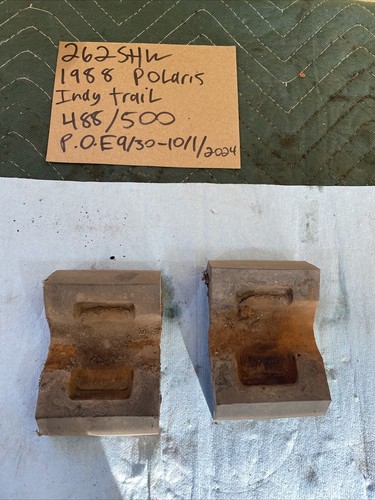 1988 Polaris Indy Trail 488 Ski Rubber Bumper Bushing Set 262 - 第 1/8 張圖片