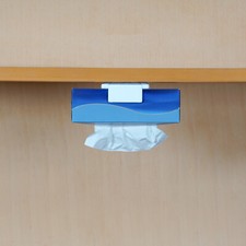Tissue Box Holder, Kitchen Bathroom Wall Mount for Napkin Paper Boxes Tablets