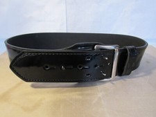 Sam Browne DutyMan 2.25'' Fully Lined Leather Belt Patent Size 30  X46JK