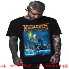 MEGADETH RUST IN PEACE THE CLASSIC ROCK PUNK ROCK T SHIRTS