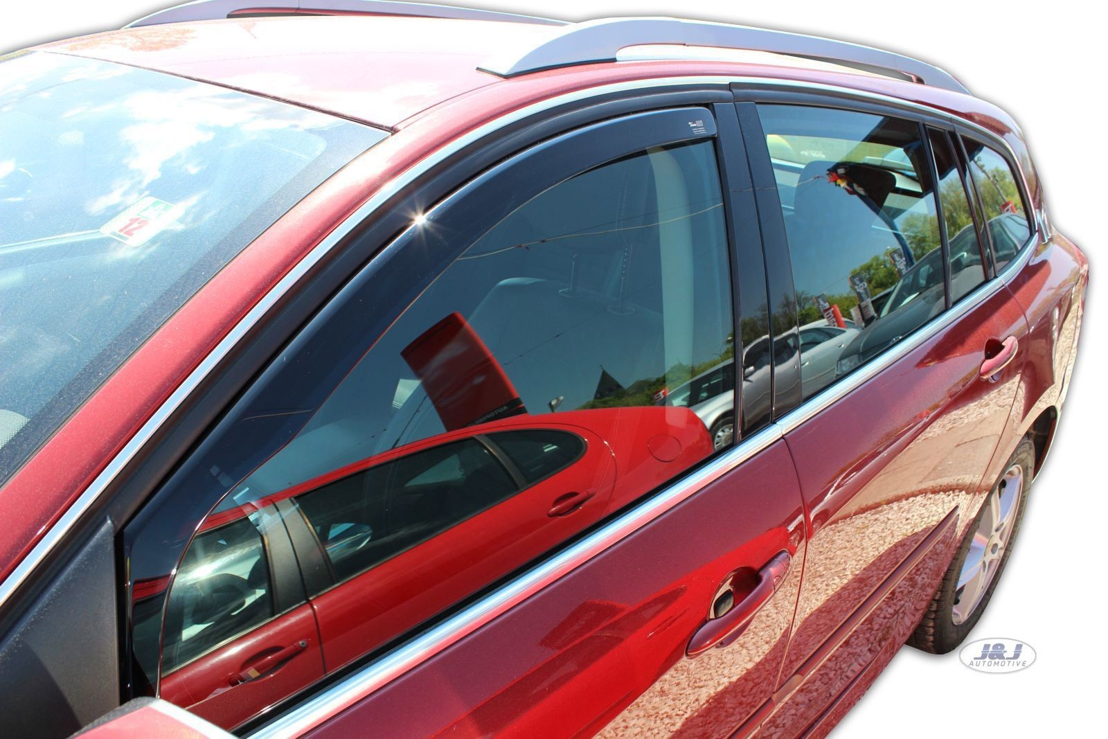 Déflecteur d'air Laguna 3 vent glace avant HEKO 2 pièces pour auto 2008 2012