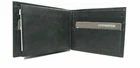 Buxton Men’s Credit Card CC Billfold Wallet, Genuine Leather Black