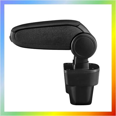 LP TRADE Accoudoir Central Fiat Fiorino 3 III (2008-2019) Tissu Noir