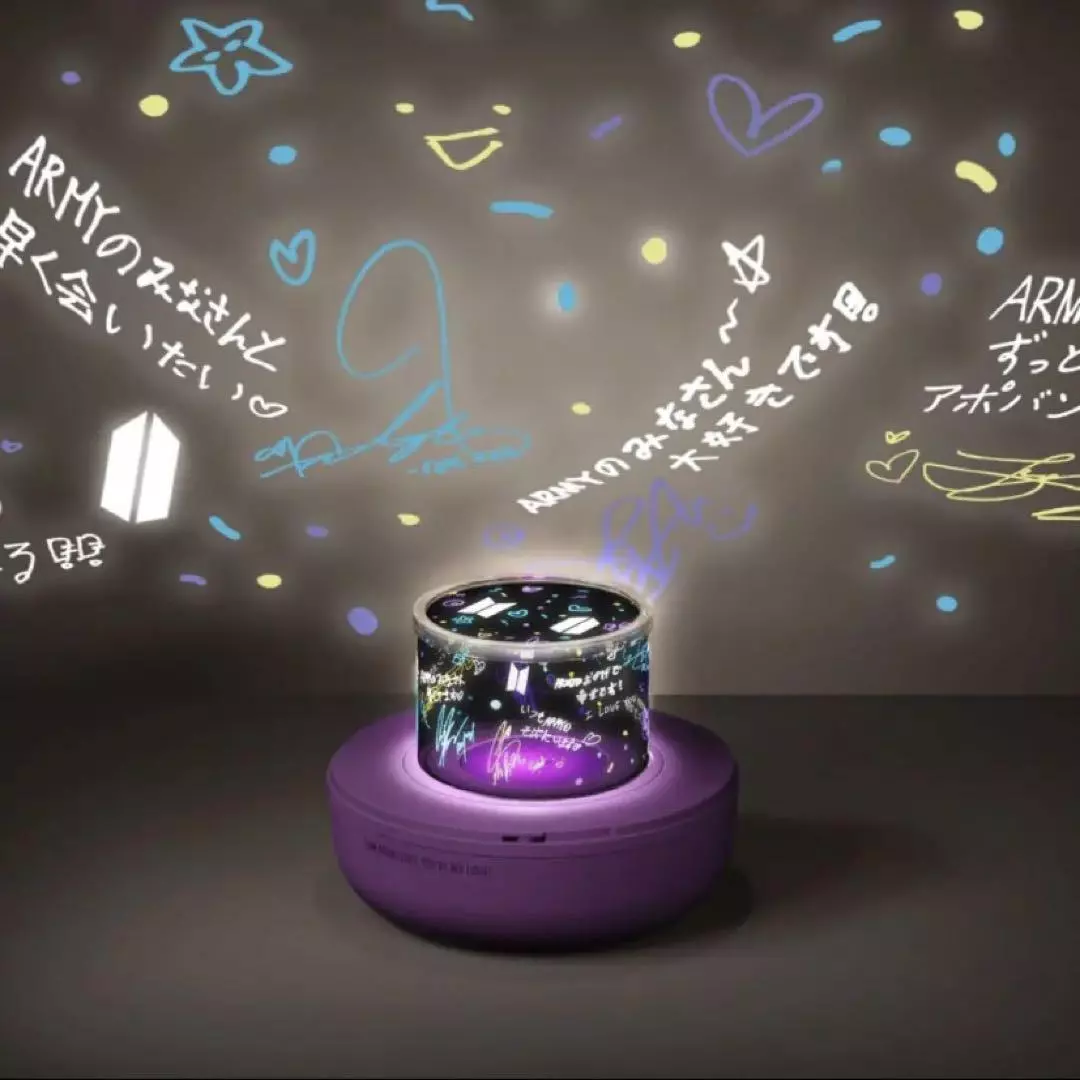 NEW BTS JAPAN FANCLUB JPFC LIMITED MUSIC BOX LIGHT Music Box Mood Light  OFFICIAL