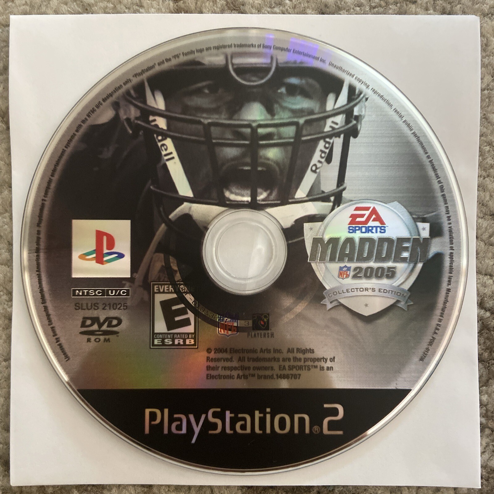 🔥 Madden NFL 2005 Collector's Edition (PlayStation 2 PS2, 2004)