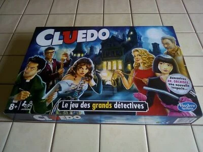 CLUEDO - Le Jeu des Grands Détectives - édition Hasbro Gaming 2015 - Comme Neuf - Photo 1/4