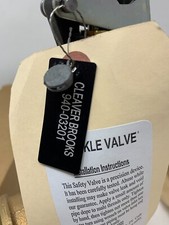 Cleaver-Brooks 940-03201 175PSI @4884 Lbs./Hr. 1-1/4"x1-1/2" Kunkle Safety Valve