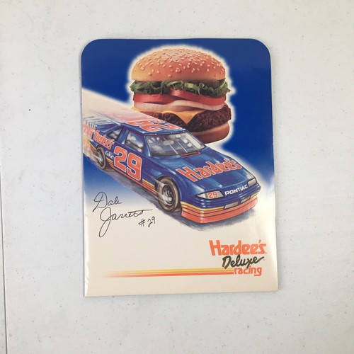 Vintage 1989 NASCAR Dale Jarrett #29 Media Guide Rare Hardee’s Racing - Picture 6 of 7