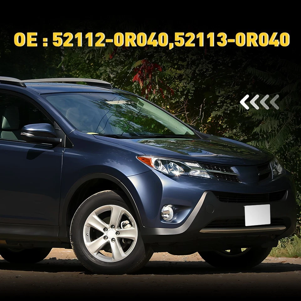 Для 2013-2015 Toyota RAV4 переднее крыло расширитель отделки молдинг слева + справа - Изображение 2 из 4