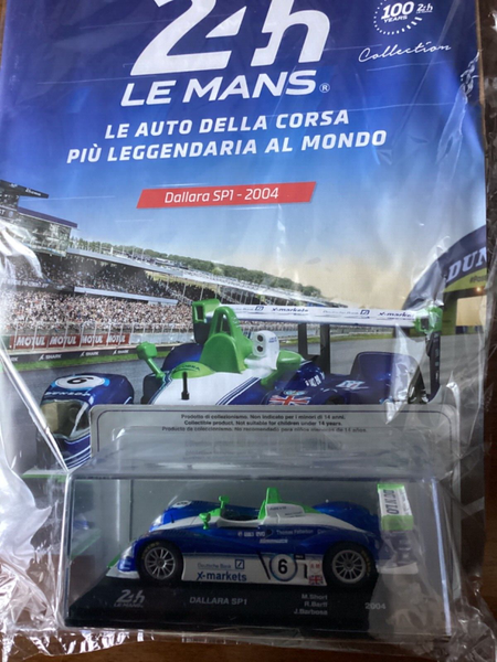 Ixo Dallara SP1 2004 24H Le Mans Die-Cast 1/43, Neu In Vitrine Centauria-image
