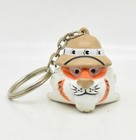 Exxon Tiger Safari 1.5" PVC Head Keychain 1997