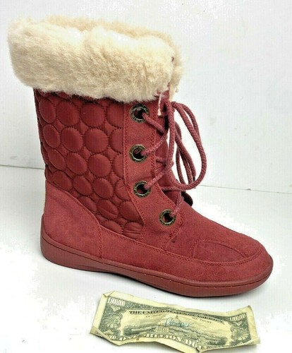 Bearpaw Halston Sheepskin Lined Quilted 