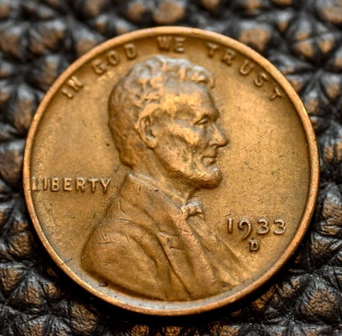1933-D Lincoln Wheat Cent ~ XF / EF Condition ~ COMBINED SHIPPING!