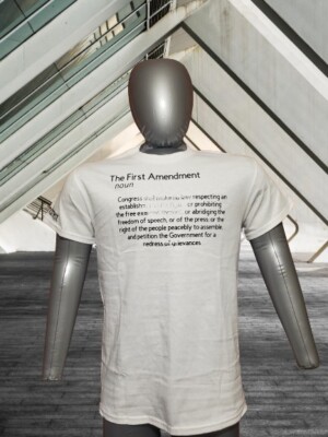 First Amendment t shirt men fashion  brand new 2x Large