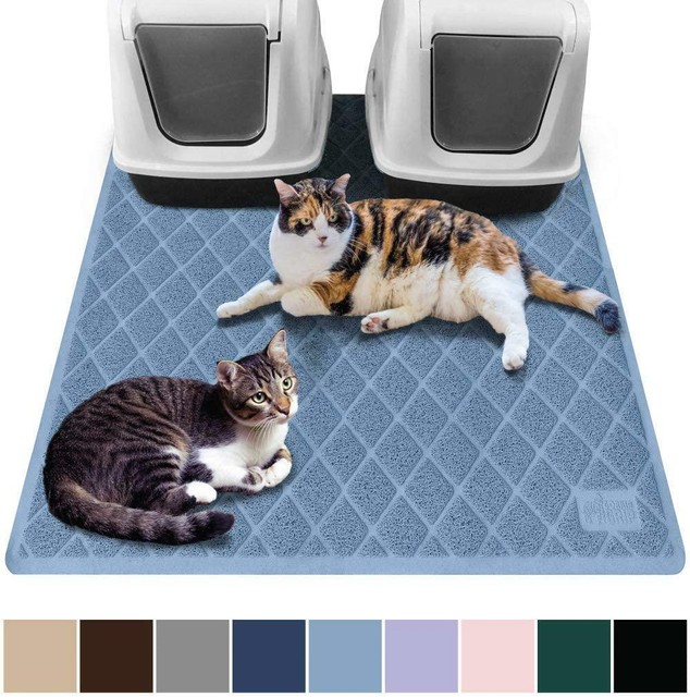 Gorilla Grip Original Premium Durable Cat Litter Mat, XL Jumbo, No