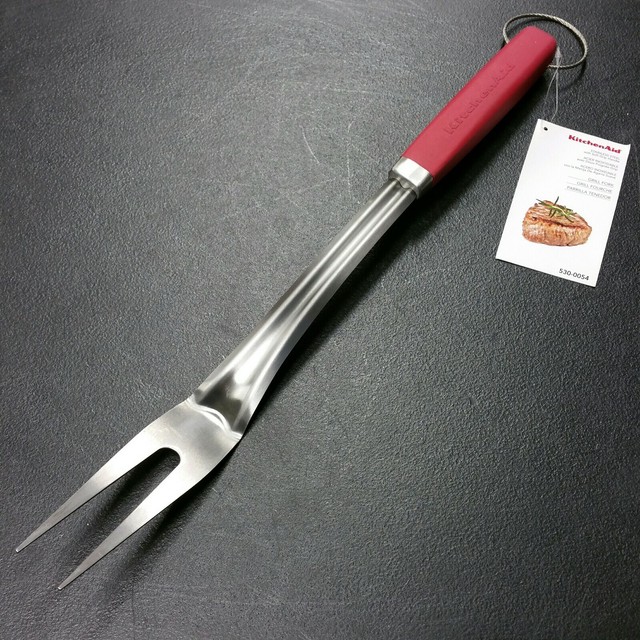 KitchenAid 19” Grill Fork Outdoor Cooking Grilling BBQ Barbecue