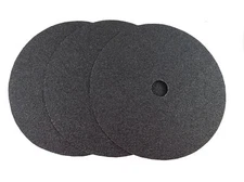 Starcke Premium 7" x 7/8" Black Heavy Duty Paper Bolt On Sanding Discs