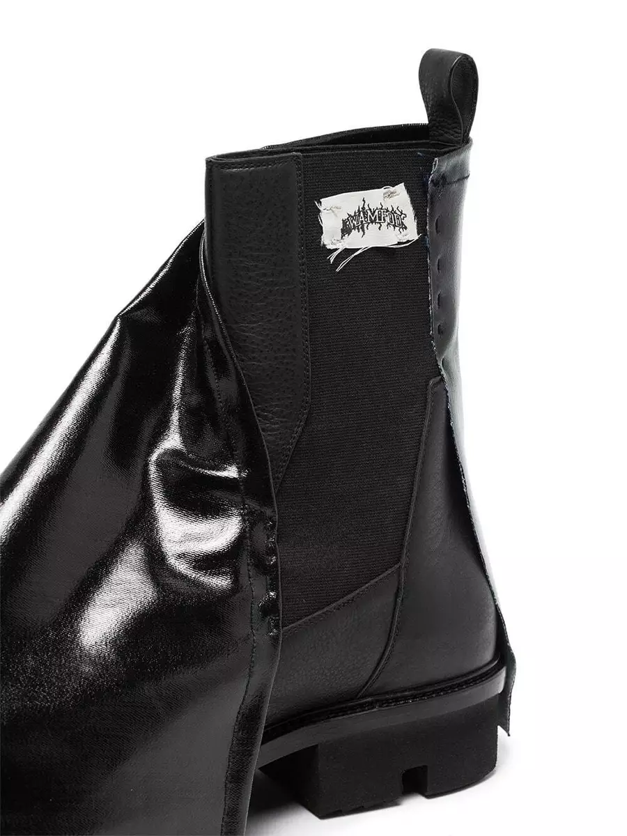 Rick Owens x Swampgod Bozo Megatooth ankle boots | eBay