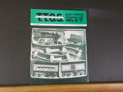 TTOS Bulletin Vol 16 #7 1981 July Toy Train Operating Society