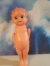 Vintage Celluloid Plastic Flapper Girl Doll Japan 8" Inch Moveable Arms