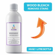 Wood Bleach Bleacher For Removing Stains and Cleaning Wood Furniture Restorer