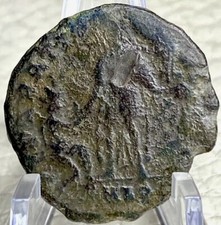 Authentic Ancient Roman Coin 378-383 AD Gratianus Kneeling Female Genuine