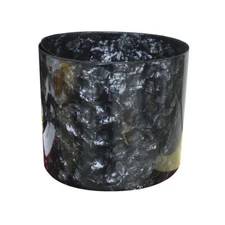 Gauge 0.5mm Drum Wrap Musical Instrument Deco Sheet Diamond Black