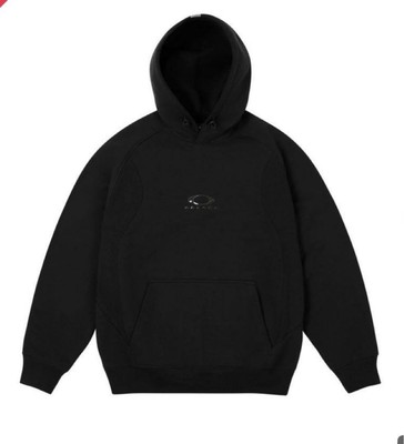 Palace Oakley Hoodie XL Black Front Pocket Large Logo Print New | eBay