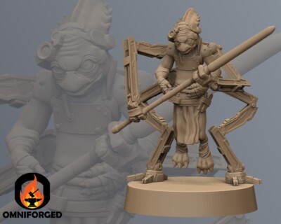 Star Wars Legion Fallen Warrior Miniature 3D Printed Resin Mini Proxy