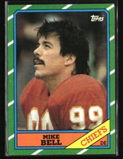 Mike Bell 1986 Topps #309 Football Card