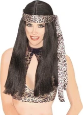 Forum Novelties 60404 Cave Woman Long Straight Brown Cosplay Halloween Wig #7510