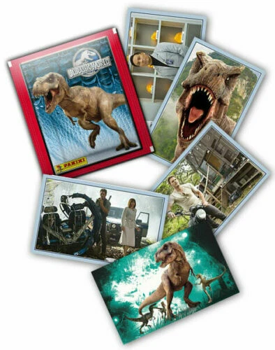 Stickers, albums et paquets Panini jurassic world
