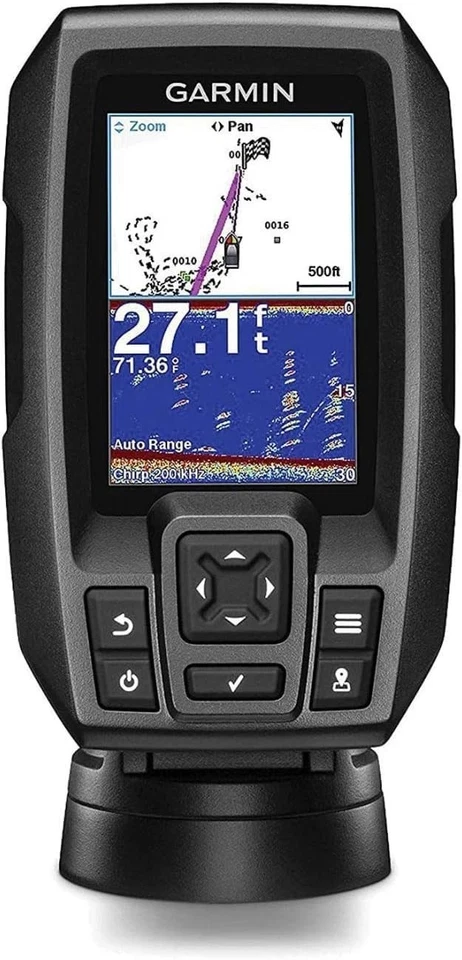 Ecoscandaglio Garmin Gps Fish Finder Attrezzatura Da Pesca Per Pesci FishFinder - Immagine 2 di 4
