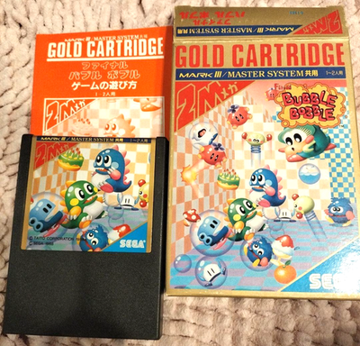 FINAL BUBBLE BOBBLE Sega Mark III 3 / Master system | eBay