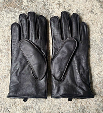 UGG Wrangell Faux Fur Lined Leather Tech Men's Gloves