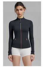 Sports Jacket Yoga Top   Stylish and Comfortable Workout Jacket